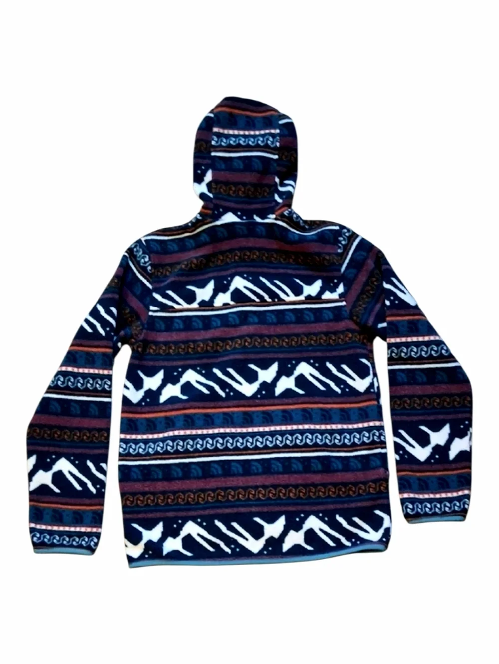 The North Face Printed Campshire Pullover Hoodie Mens Fleece Size Small